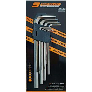 Juego De Llaves Allen Punta Bola 9pzas Harden Pro