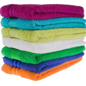 Juego De Toalla Y Toallon Absorbente 100% Algodón