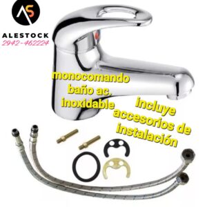 Griferia Canilla Monocomando Lavatorio De Baño