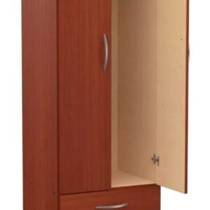 Placard 2 puertas + cajones de melamina / CONSULTAR COLOR EN STOCK