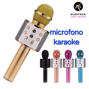 Micrófono Bluetooth Inalámbrico Karaoke + Parlante