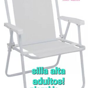 SILLA REPOSERA ALTA PLEGABLE !