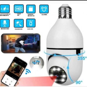 Camara Espia Ip Wifi Domo Seguimiento Inteligente Hd1080p