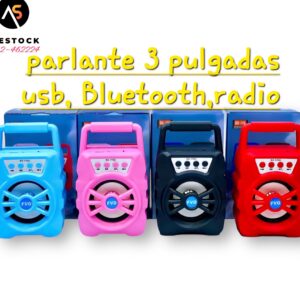 PARLANTE PORTATIL 3 PULGADAS