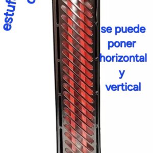 Estufa Eléctrica StarTrak Vertical 1200w Cuarzo 2 Velas -