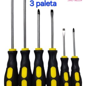 Kit Juego Destornilladores 6 Piezas Imantados