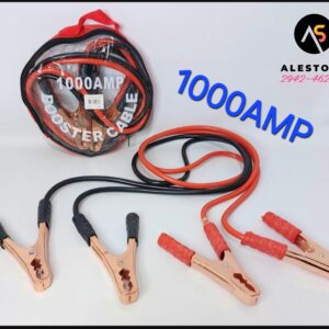 Cables De Batería 1000 Amp Puente Reforzado 4 Pinzas Cobre