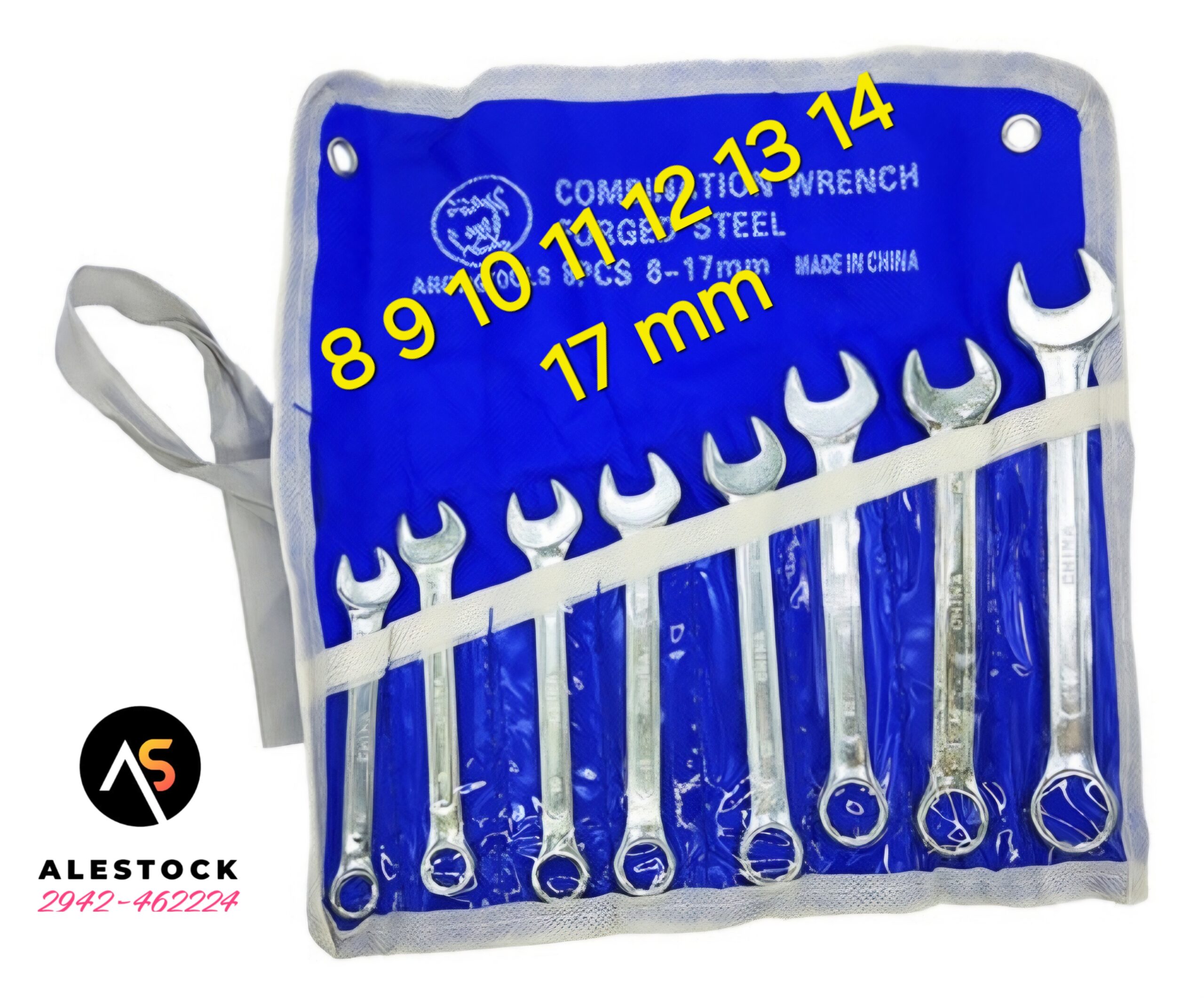 Juego Llave Combinada 8 A 17 Mm 8 Piezas