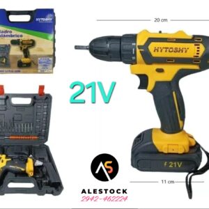 Taladro Atornillador Inalambrico Hytoshy 21v 2 Baterias