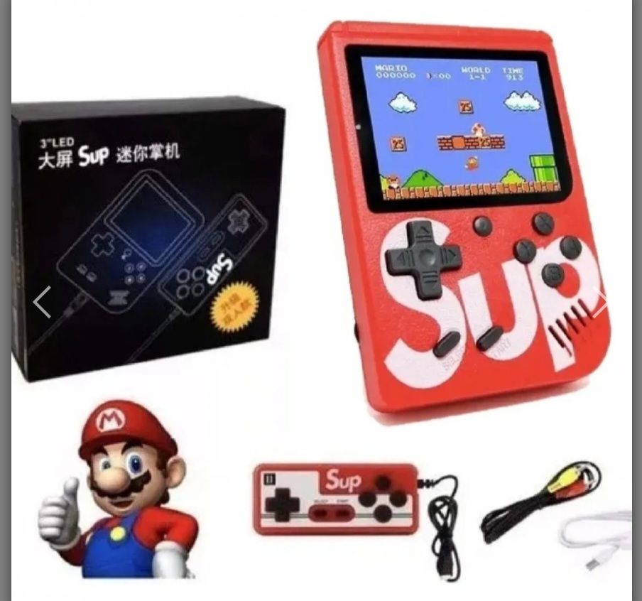 Consola Retro Portatil Y Josytick Coneccion Con Pantalla