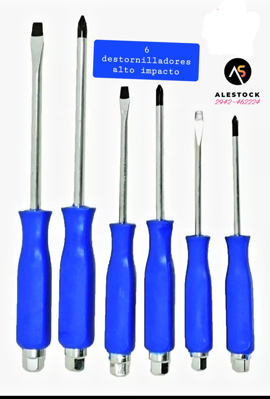 Destornilladores de alto impacto x 6