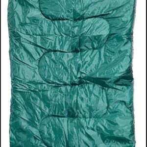 Bolsa De Dormir Rectangular Con Capucha - Verde