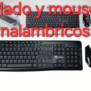 Teclado y mouse inalambrico !!
