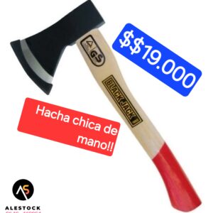 Hacha De Camping 600 G Mango De Madera Acero Forjado N325