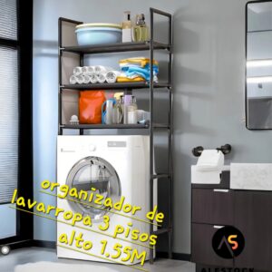 Organizador de lavarropa 3 pisos