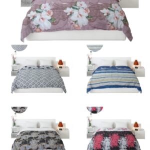 Acolchados estampados 2 plazas y media