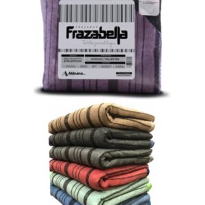 Frazada 2 plazas y media super calentita