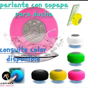 Parlante con sopapa para la ducha!!!