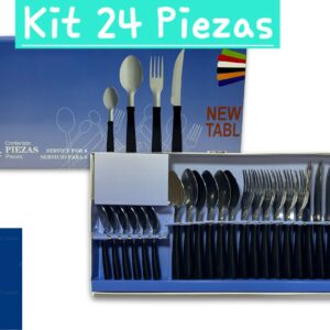 Set cubiertos x 24 piezas