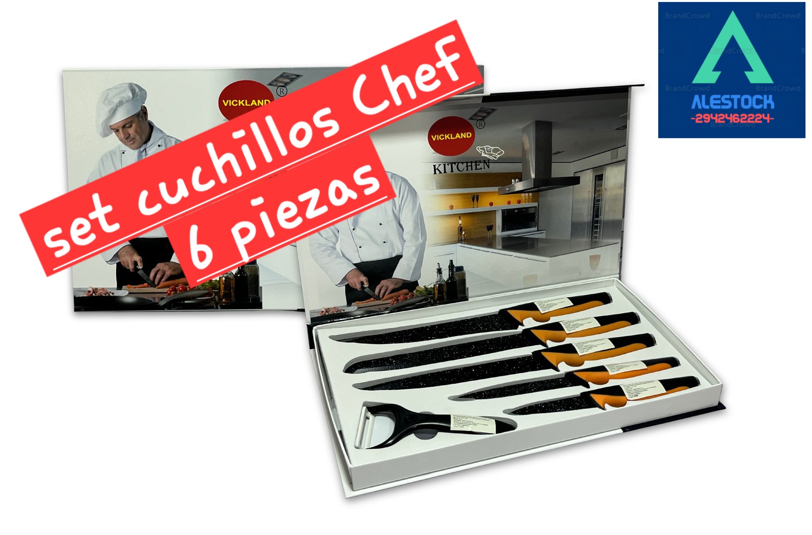 Set cuchillos cheff