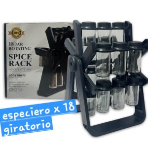 RACK ESPECIERO X 18 GIRATORIO