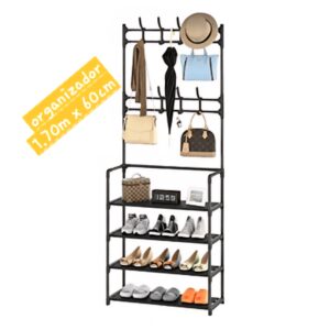 ORGANIZADOR ROPA ZAPATOS CON PERCHERO