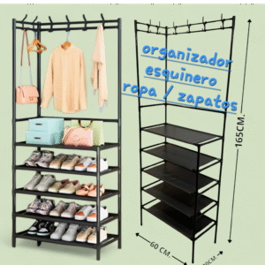 ORGANIZADOR ESQUINERO PARA ROPA / ZAPATOS