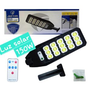 Luz solar  150w  con fotocélula y control remoto