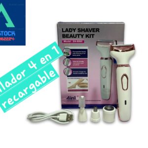 Depiladora 4 En 1 Corporal Y Facial Afeitadora Recargable
