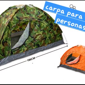Carpa para 2/3 personas