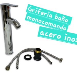 Grifería monocomando para baño