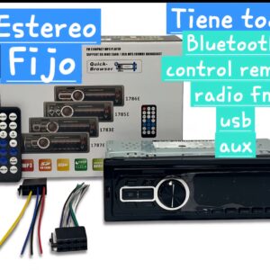 Estereo fijo para auto