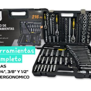 Juego de 216 piezas Herramientas
