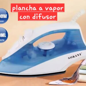 Plancha a vapor con difusor 1400w