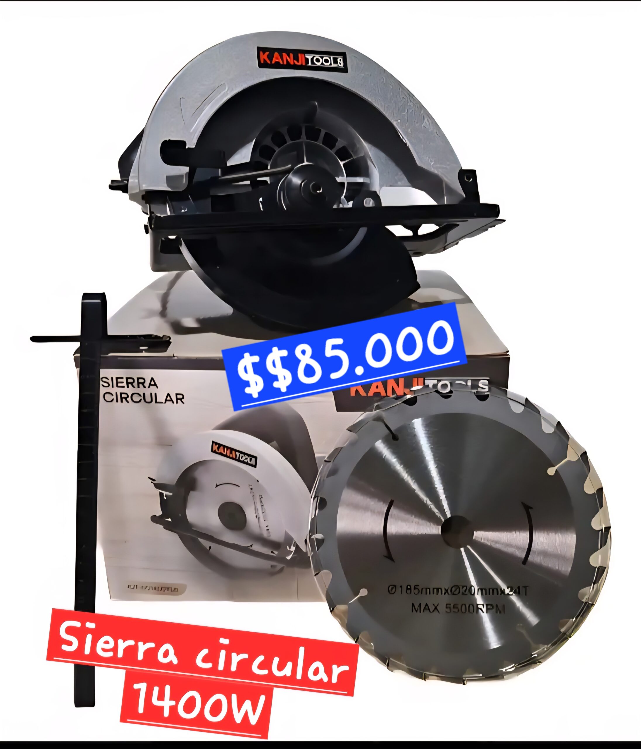 Sierra circular 1400w
