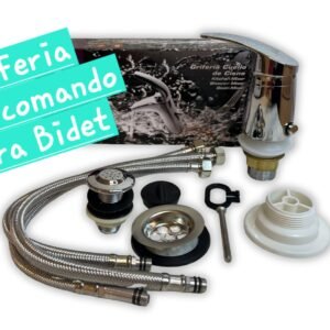 Grifería mono comando bidet