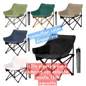 Silla plegable con estuche