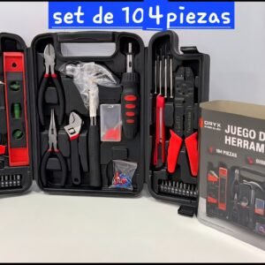 Caja de herramientas 104 piezas completo