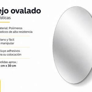 Espejo ovalado