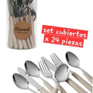 Cubiertos x 24 piezas