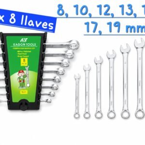 Set llaves x8