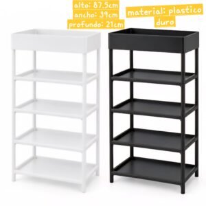 Estanteria 5 estantes Plastico